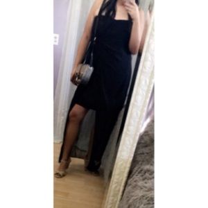 Strapless Overlay Dress